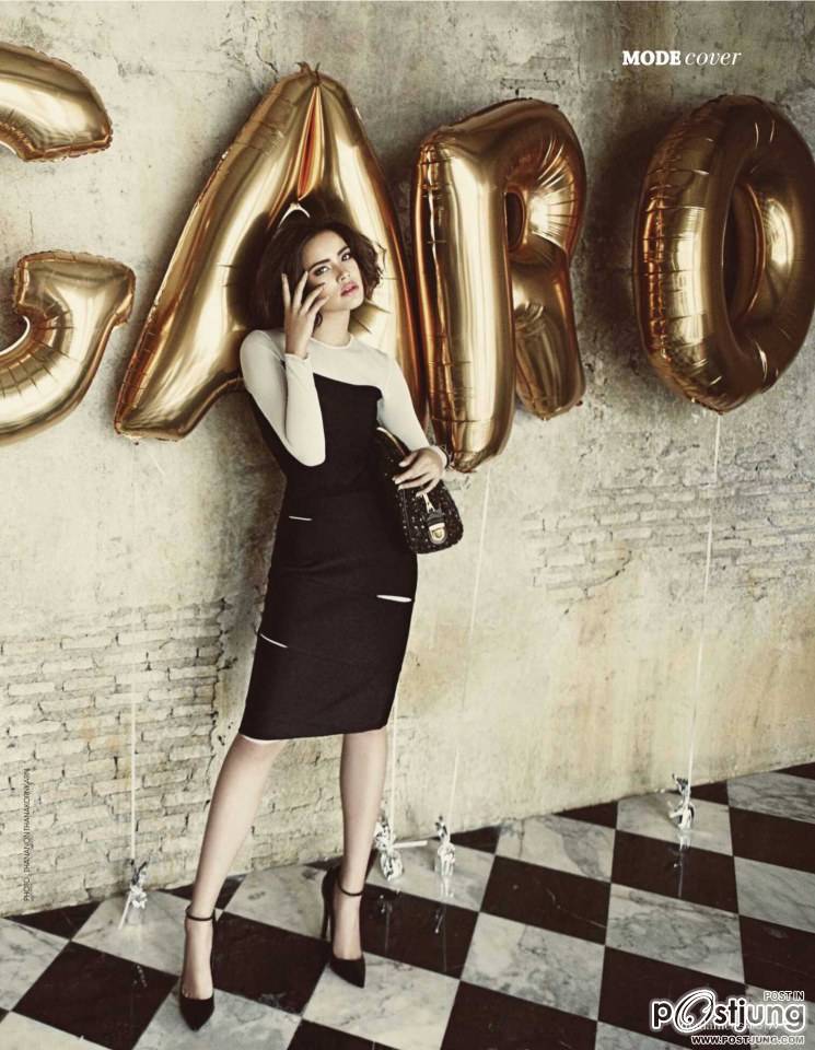 ญาญ่า-อุรัสยา @ MADAME FIGARO vol.10 no.121 August 2013