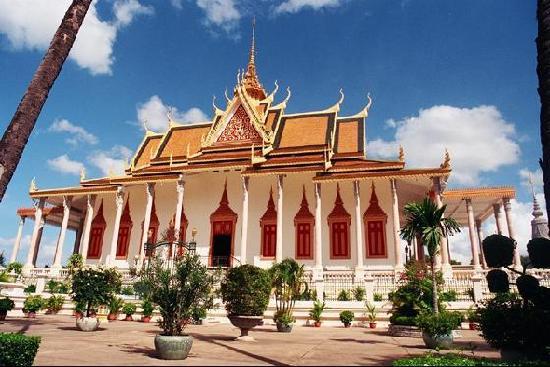 กรุงพนมเปญเมืองหลวงของประเทศกัมพูชา