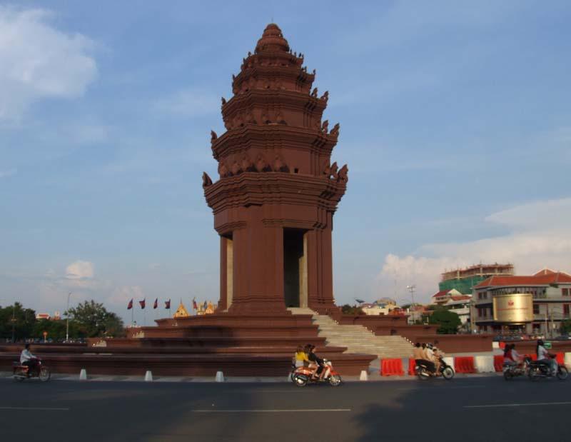กรุงพนมเปญเมืองหลวงของประเทศกัมพูชา