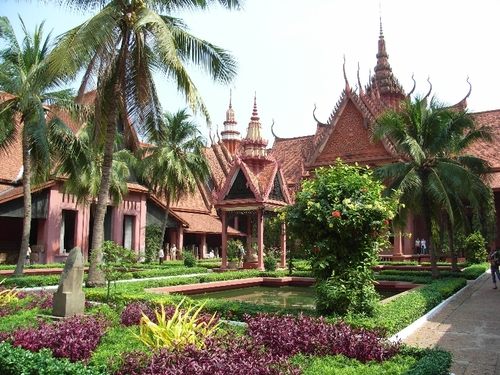 กรุงพนมเปญเมืองหลวงของประเทศกัมพูชา