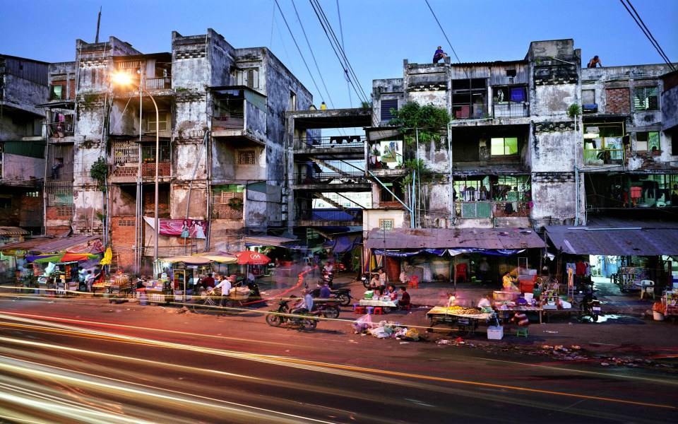 กรุงพนมเปญเมืองหลวงของประเทศกัมพูชา