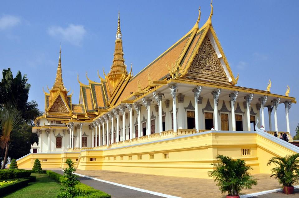 กรุงพนมเปญเมืองหลวงของประเทศกัมพูชา