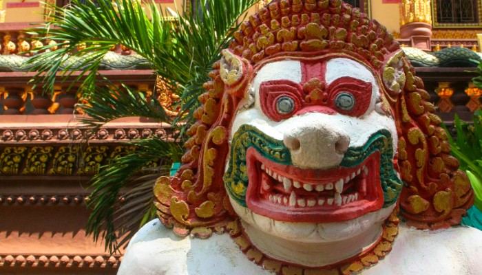 กรุงพนมเปญเมืองหลวงของประเทศกัมพูชา