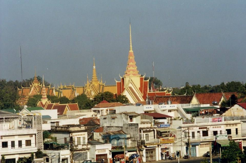กรุงพนมเปญเมืองหลวงของประเทศกัมพูชา