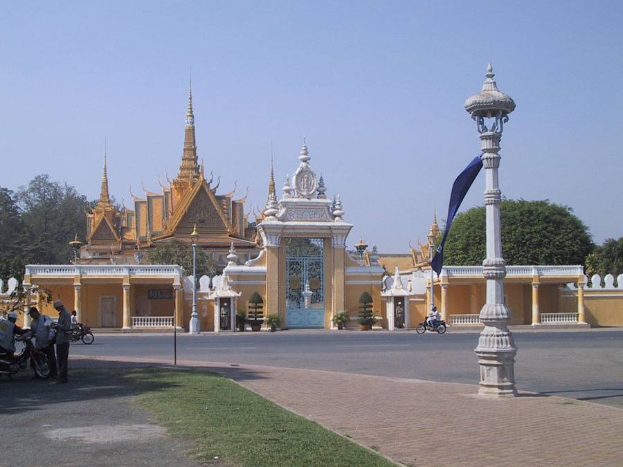 กรุงพนมเปญเมืองหลวงของประเทศกัมพูชา