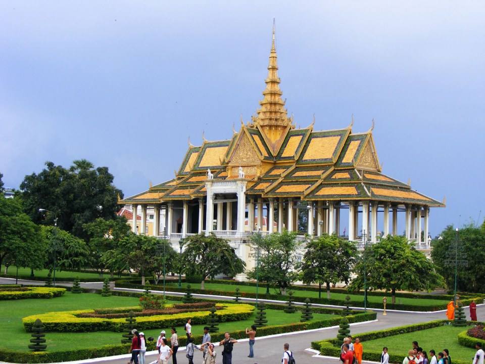 กรุงพนมเปญเมืองหลวงของประเทศกัมพูชา