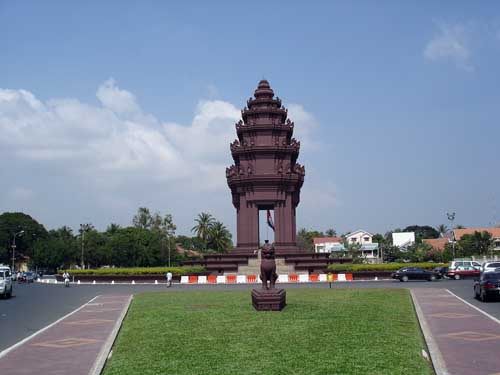 กรุงพนมเปญเมืองหลวงของประเทศกัมพูชา