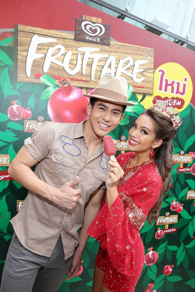“เทย่า-เต้ย” ด๊านซ์เปิดตัว ฟรุตทาเร่ ทับทิม