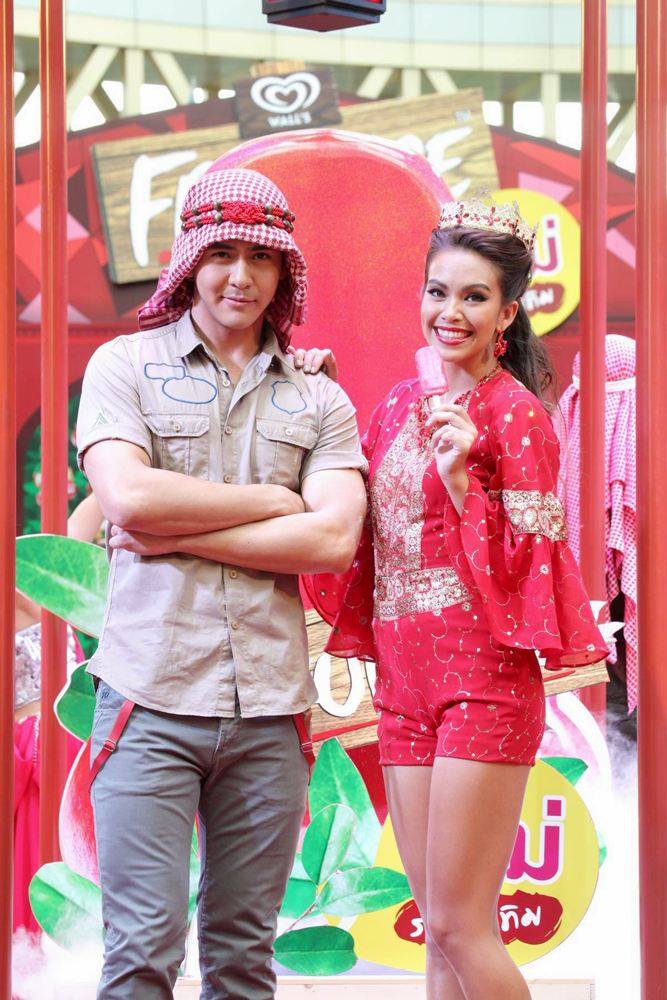 “เทย่า-เต้ย” ด๊านซ์เปิดตัว ฟรุตทาเร่ ทับทิม