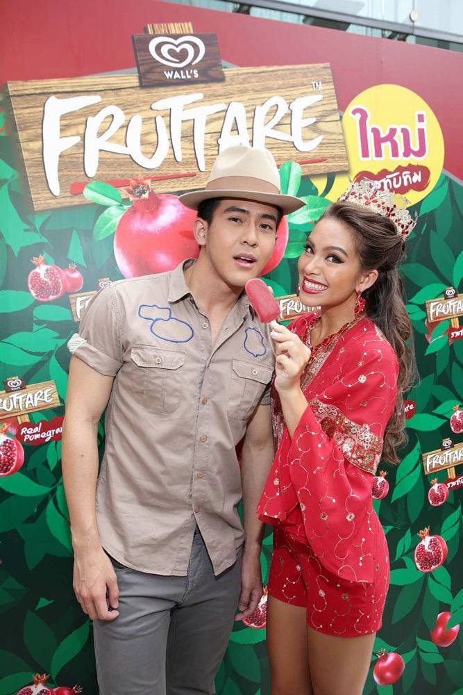 “เทย่า-เต้ย” ด๊านซ์เปิดตัว ฟรุตทาเร่ ทับทิม