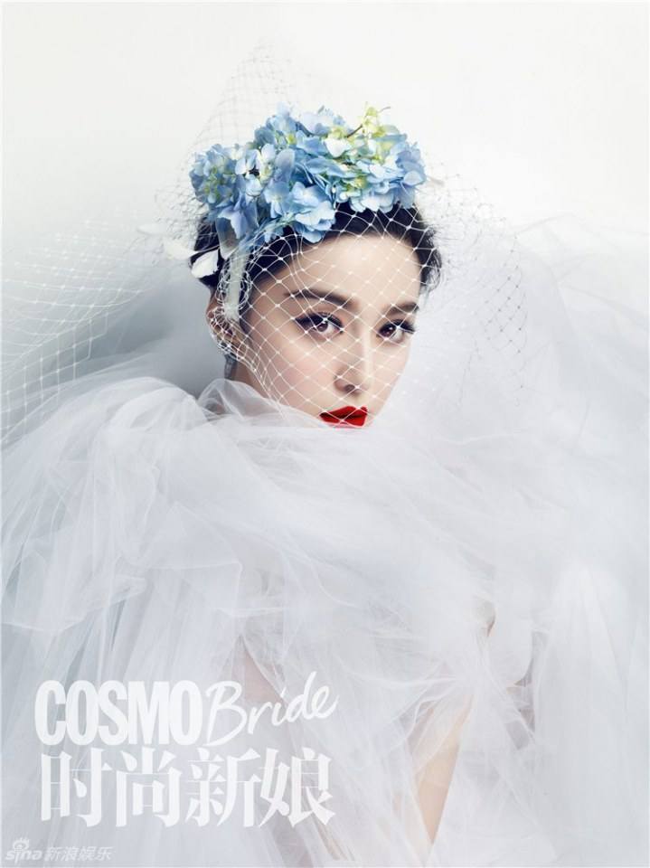 Fan Bingbing & Aarif Lee @ CosmoBride Magazine September 2013