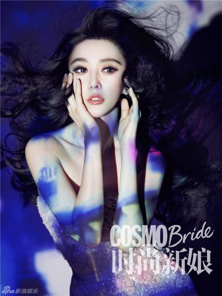 Fan Bingbing & Aarif Lee @ CosmoBride Magazine September 2013