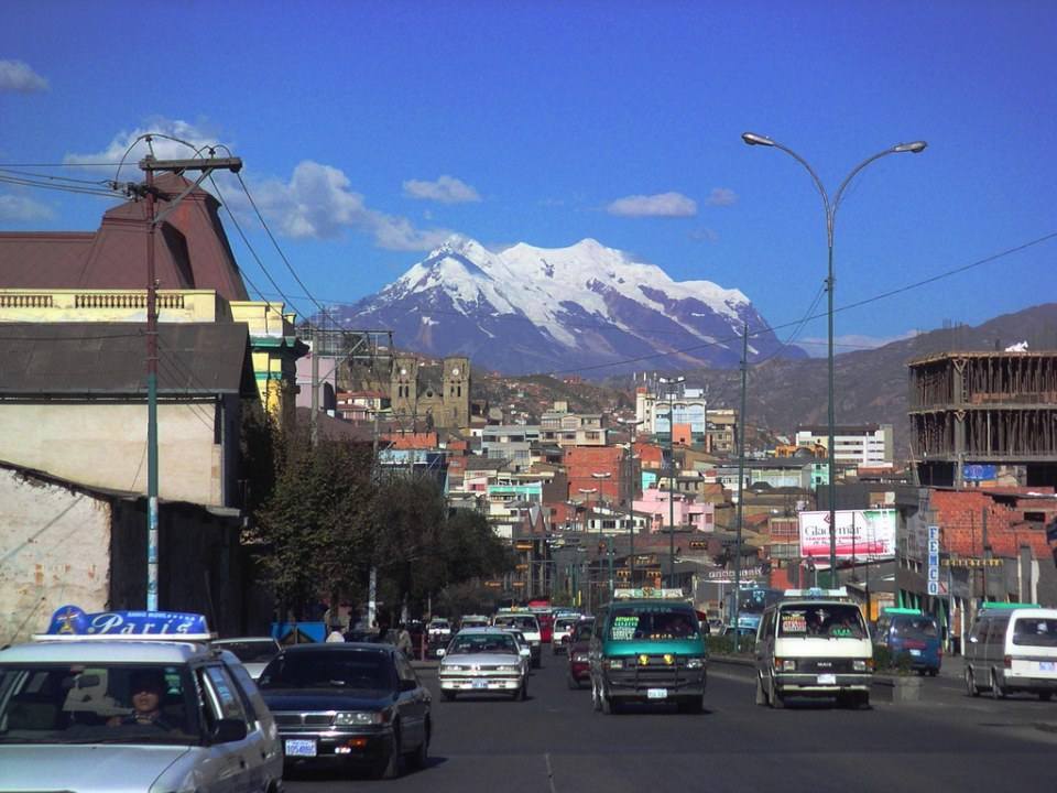 ลาปาซเมืองหลวงของประเทศโบลิเวีย