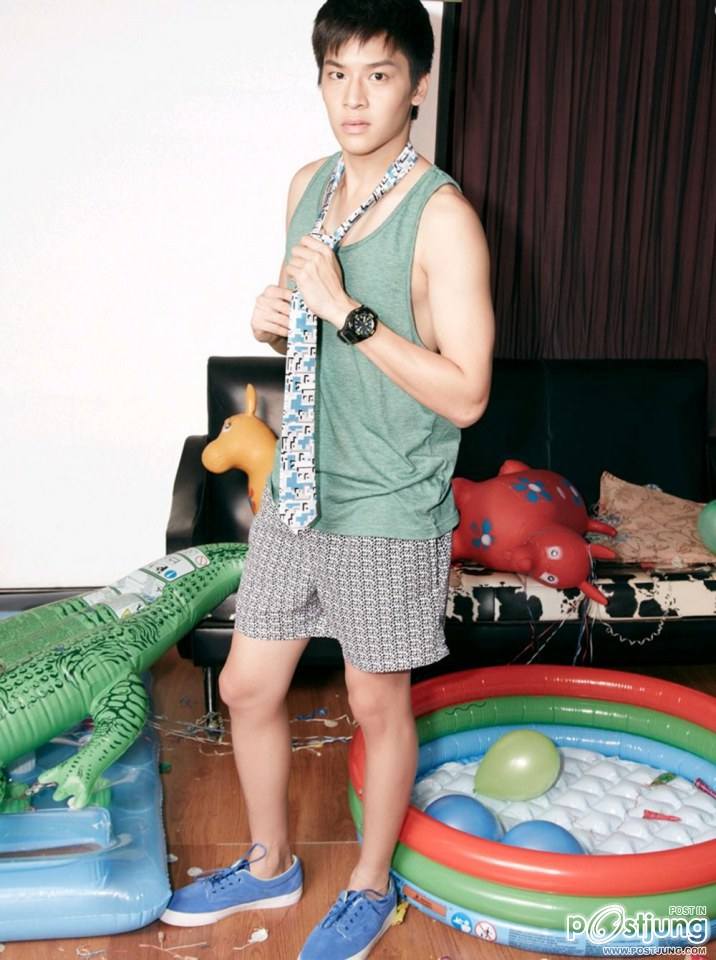 มาร์ช จุฑาวุฒิ & ตั้ว เสฏฐวุฒิ เบี้องหลังถ่ายแบบนิตยสาร HAMBURGER