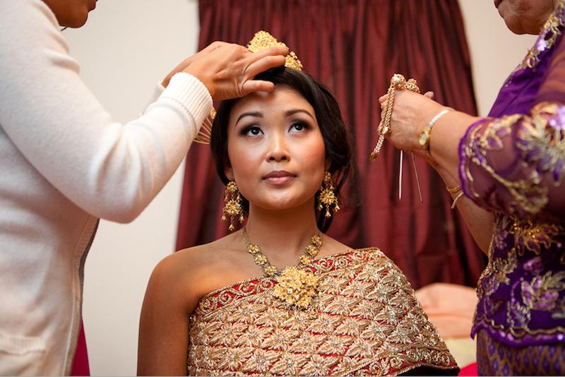 ประมวลภาพงานแต่งเขมรสวยๆ