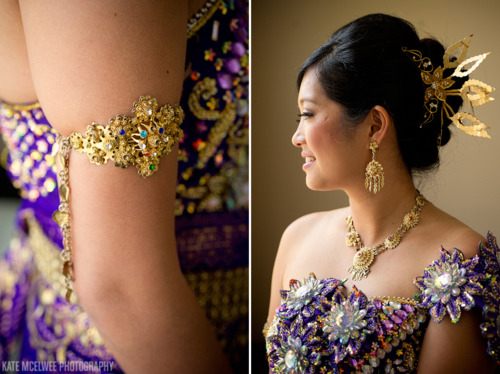 ประมวลภาพงานแต่งเขมรสวยๆ