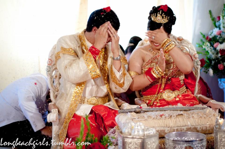 ประมวลภาพงานแต่งเขมรสวยๆ