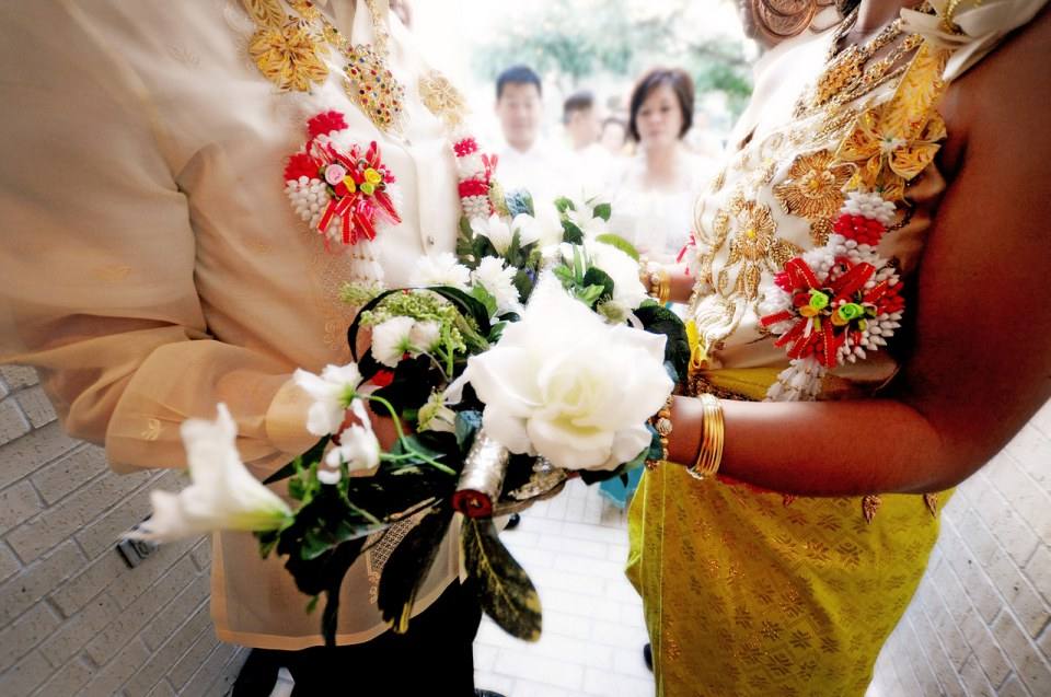 ประมวลภาพงานแต่งเขมรสวยๆ
