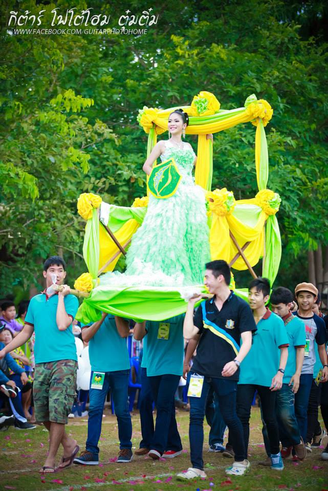 กีฬาสี รร.วิสุทธรังษี จ.กาญจนบุรี ยิ่งใหญ่อลังการงานสร้างจัดเต็มสุดๆ