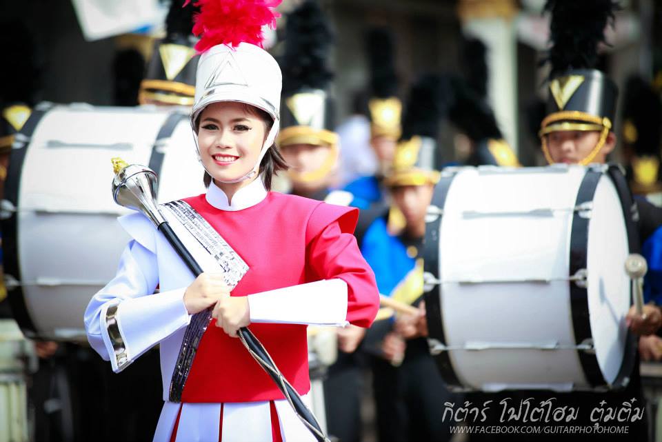 กีฬาสี รร.วิสุทธรังษี จ.กาญจนบุรี ยิ่งใหญ่อลังการงานสร้างจัดเต็มสุดๆ