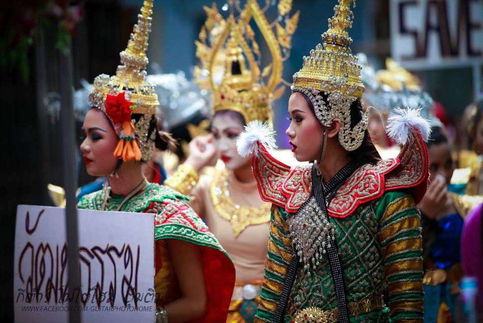 กีฬาสี รร.วิสุทธรังษี จ.กาญจนบุรี ยิ่งใหญ่อลังการงานสร้างจัดเต็มสุดๆ