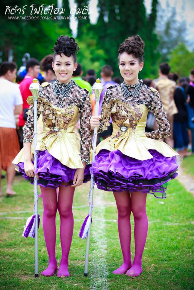 กีฬาสี รร.วิสุทธรังษี จ.กาญจนบุรี ยิ่งใหญ่อลังการงานสร้างจัดเต็มสุดๆ