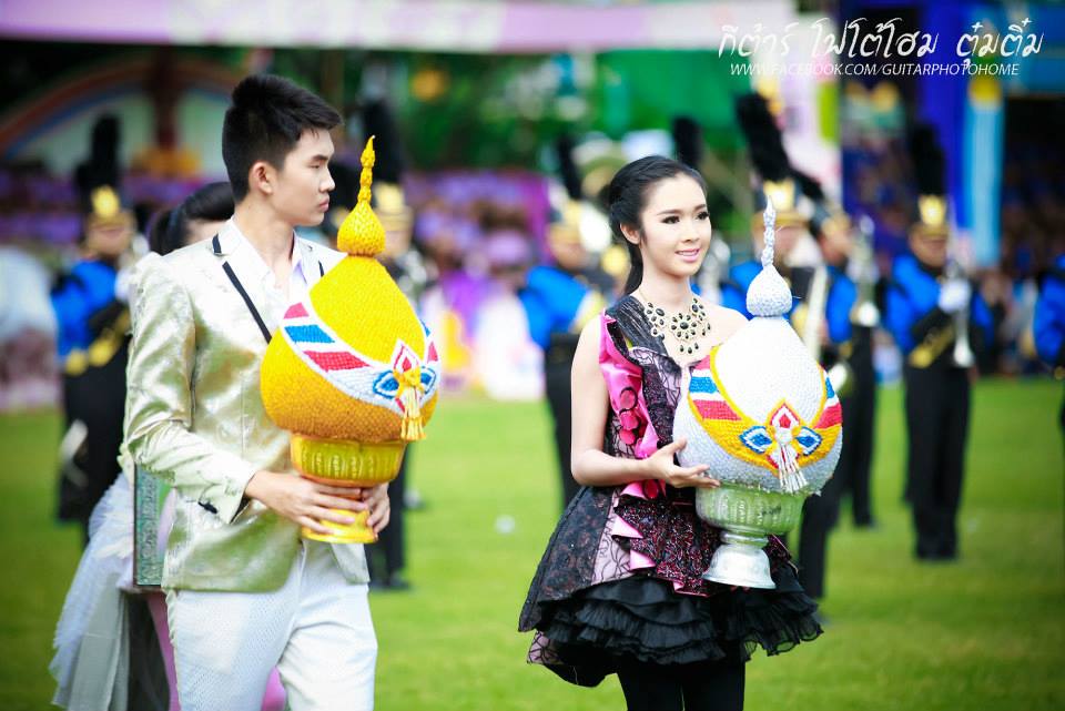 กีฬาสี รร.วิสุทธรังษี จ.กาญจนบุรี ยิ่งใหญ่อลังการงานสร้างจัดเต็มสุดๆ