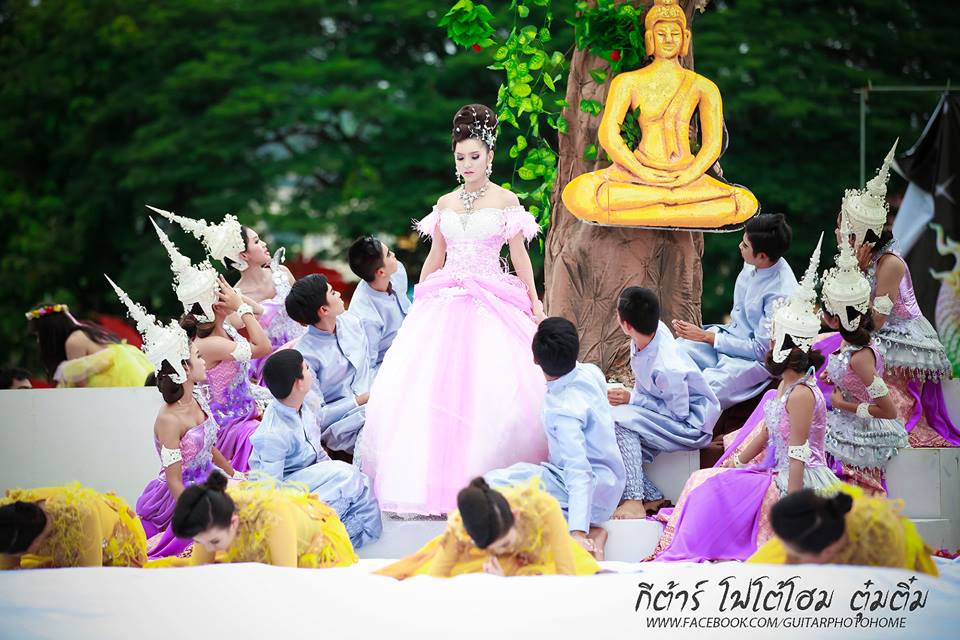 กีฬาสี รร.วิสุทธรังษี จ.กาญจนบุรี ยิ่งใหญ่อลังการงานสร้างจัดเต็มสุดๆ