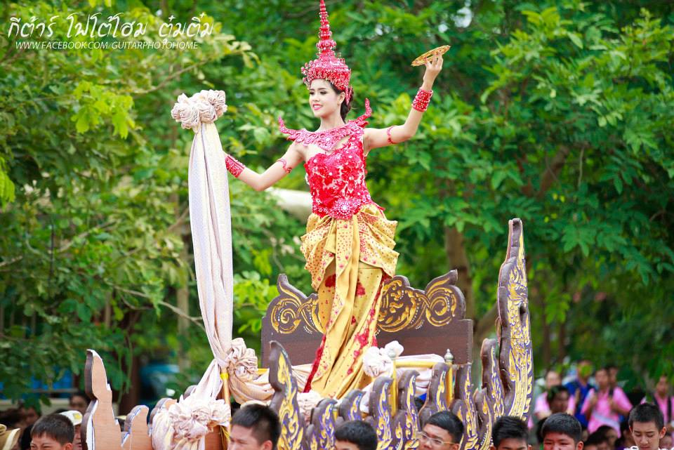กีฬาสี รร.วิสุทธรังษี จ.กาญจนบุรี ยิ่งใหญ่อลังการงานสร้างจัดเต็มสุดๆ