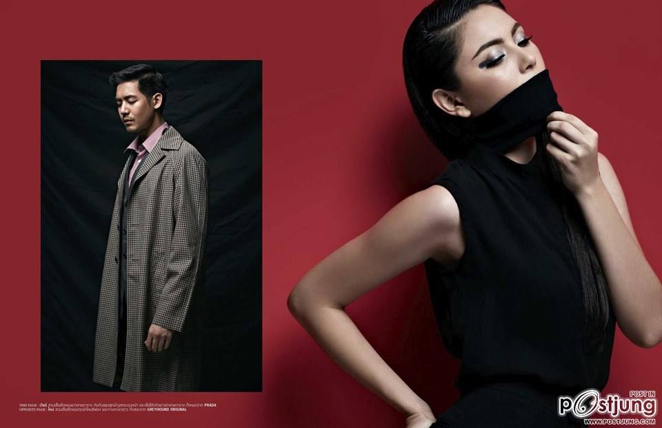 เวียร์ ศุกลวัฒน์ & ใหม่ ดาวิกา @ HAMBURGER vol.11 no.182 August 2013
