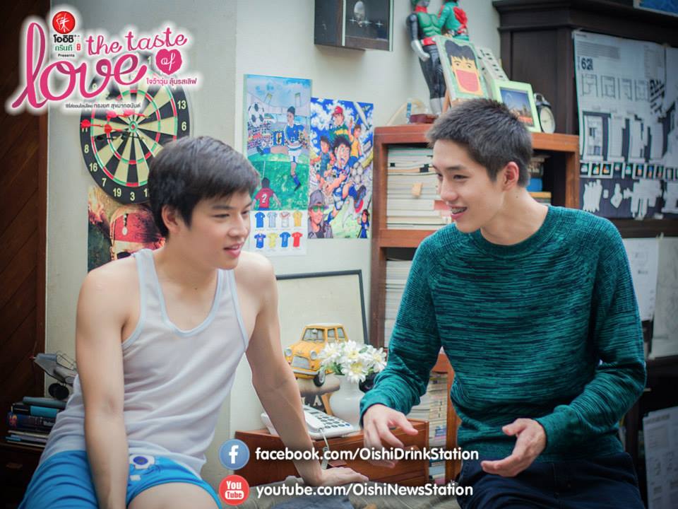 รวมภาพฮอตๆน่ารัก!! ของ"เก้า-ต่อ-มาร์ช" ใน The Taste of Love