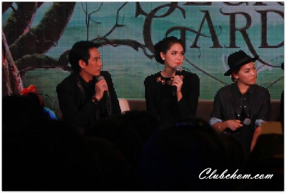ชมพู่ อารยา @งานแถลงข่าวเปิดตัวคอนเสิร์ตขนนกกับดอกไม้