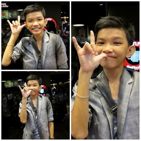 หนุ่มน้อยหล่อเท่ห์ เสียงดี ต๊ะ THE VOICE