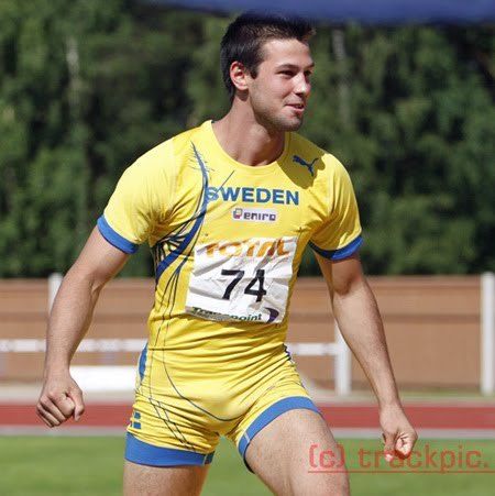 Bjorn Barrefors หนุ่มนักกรีฑาสวีเดนสุดหล่อ..แข็งแรว๊ง!!