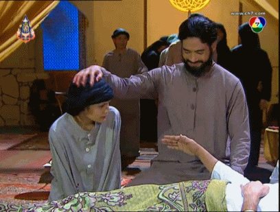 ละครฟอร์มยักษ์ 'ฟ้าจรดทราย' รวม GIF ฉากจะปลํ้า และ ฉากอาบนํ้า
