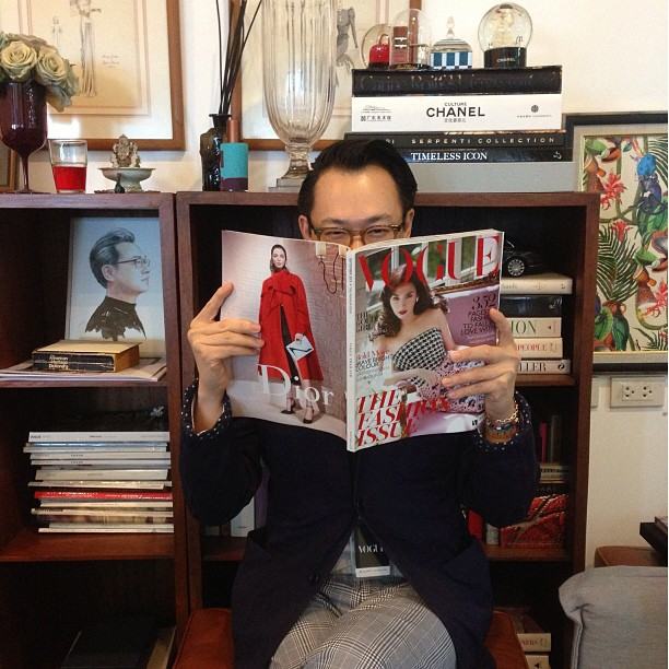Aum patchrapa ดาราไทยคนแรกบนปก vouge thailand เพิ่มรูปแล้วจ้า สวยงามมาก
