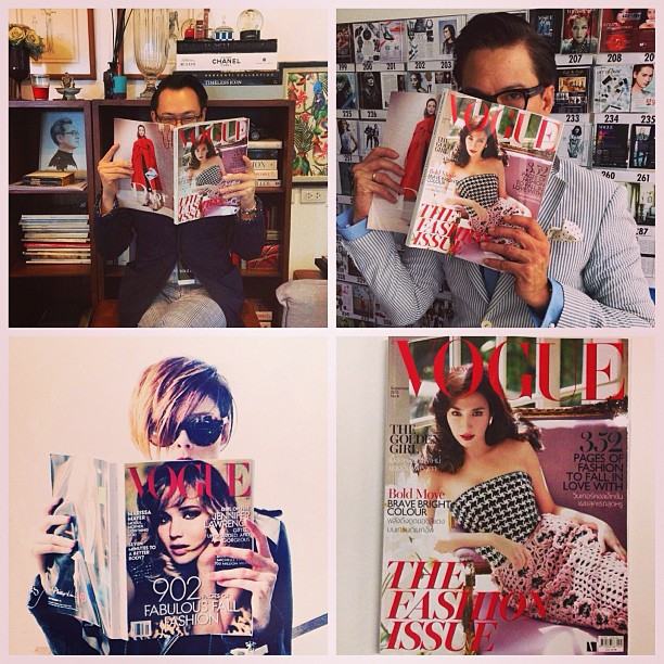 Aum patchrapa ดาราไทยคนแรกบนปก vouge thailand เพิ่มรูปแล้วจ้า สวยงามมาก