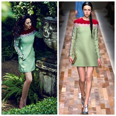 อัพเดทแฟชั่นใหม่ล่าสุด 2013 สวย แพง อั้ม พัชราภา ไชยเชื้อ กับแบรนด์ Valentino fall 2013