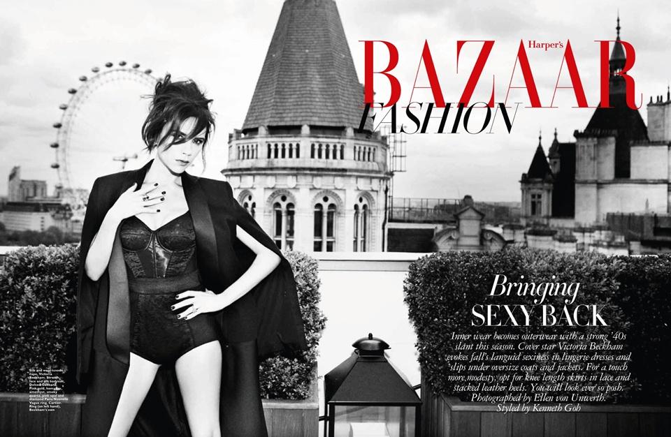 Victoria Beckham @ Harper&rsquo;s Bazaar Singapore September 2013