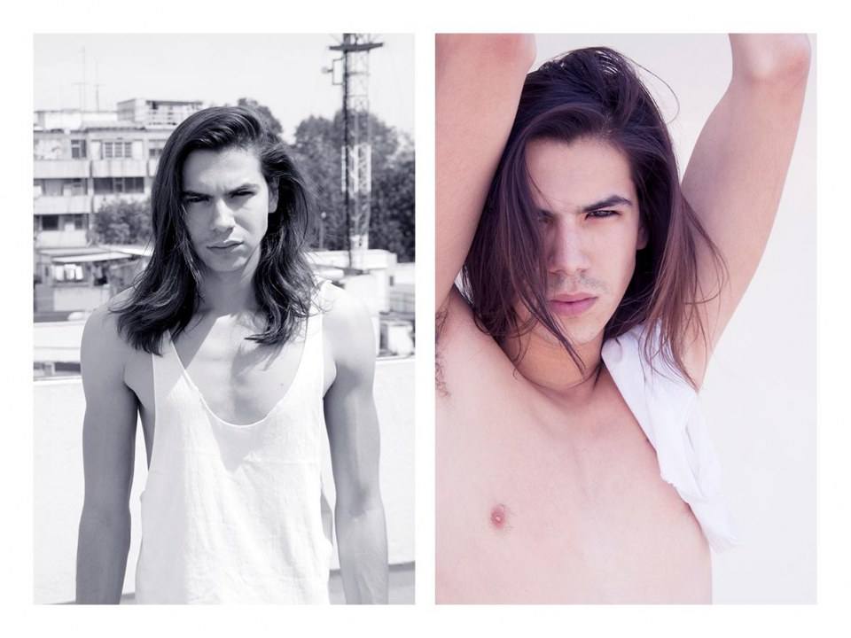 Angel Peregrina นายแบบแมกซิกัน ผมยาว ฟินเว่อรฦ