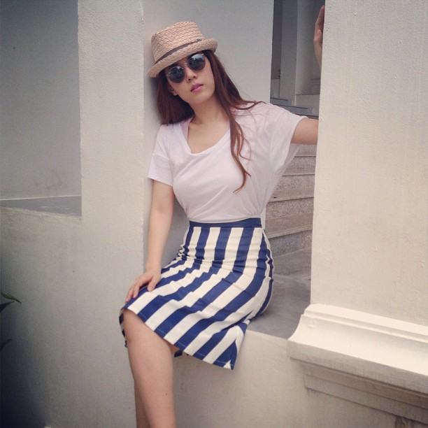 แฟชั่น เสื้อยืดสวย ๆ ของดารา สวยเปรี้ยว เป๊ะอ่ะ !
