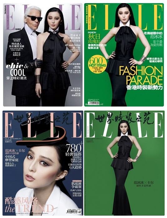 Fan Bingbing @ Elle China-Taiwan-Hong Kong  September 2013