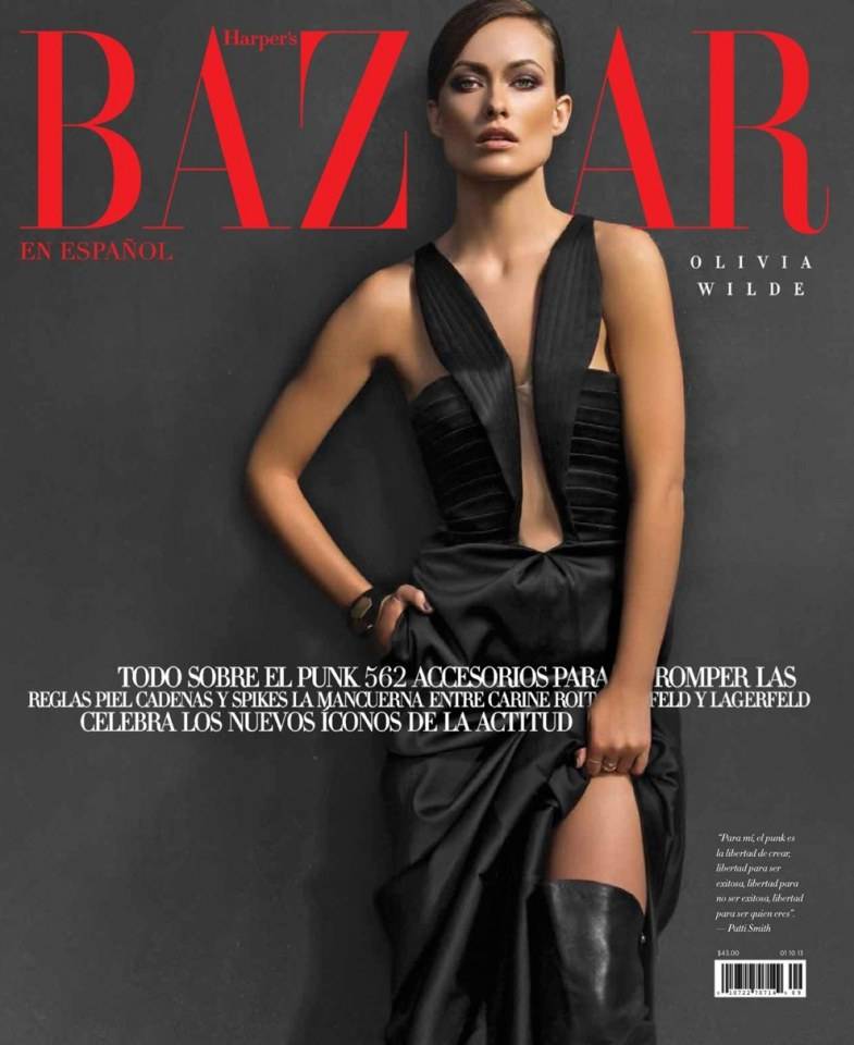 Olivia Wilde @ Harper&rsquo;s Bazaar En Espa&ntilde;ol September 2013