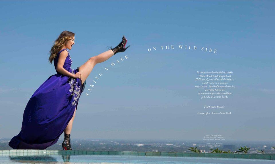 Olivia Wilde @ Harper&rsquo;s Bazaar En Espa&ntilde;ol September 2013