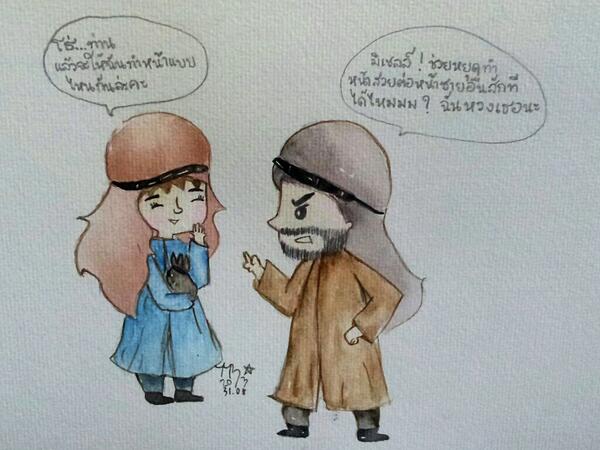 ฟ้าจรดทราย ละครกระแสแรงที่สุด ณ เวลานี้ ติ่งกระโจมแห่วาด Fanart กันเพียบ