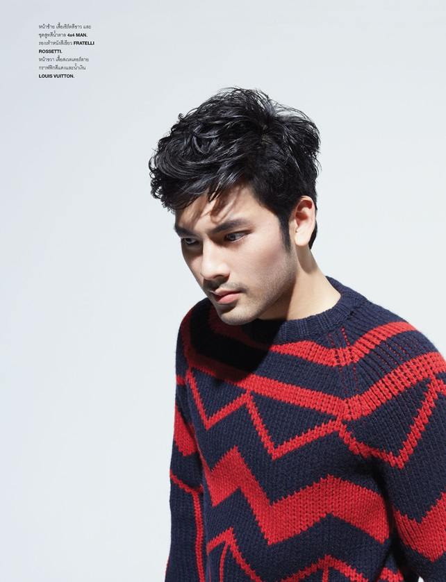 บอม-ธนิน มนูญศิลป์ @ Num&eacute;ro Homme vol.1 no.2 September 2013