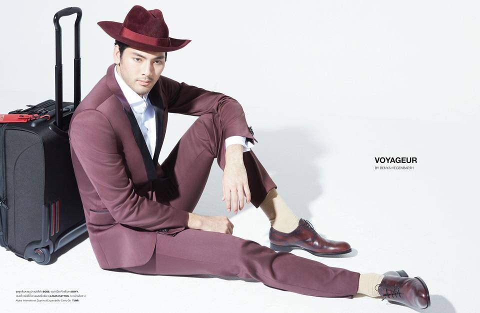 บอม-ธนิน มนูญศิลป์ @ Num&eacute;ro Homme vol.1 no.2 September 2013