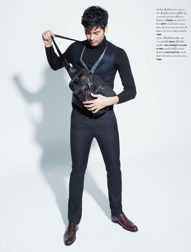 บอม-ธนิน มนูญศิลป์ @ Num&eacute;ro Homme vol.1 no.2 September 2013
