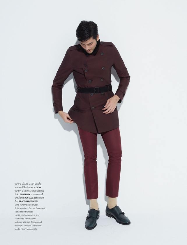 บอม-ธนิน มนูญศิลป์ @ Num&eacute;ro Homme vol.1 no.2 September 2013
