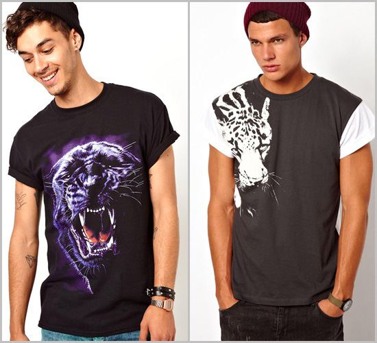 แฟชั่น เสื้อยืดพิมพ์ลาย มาแรงสำหรับหนุ่มๆ